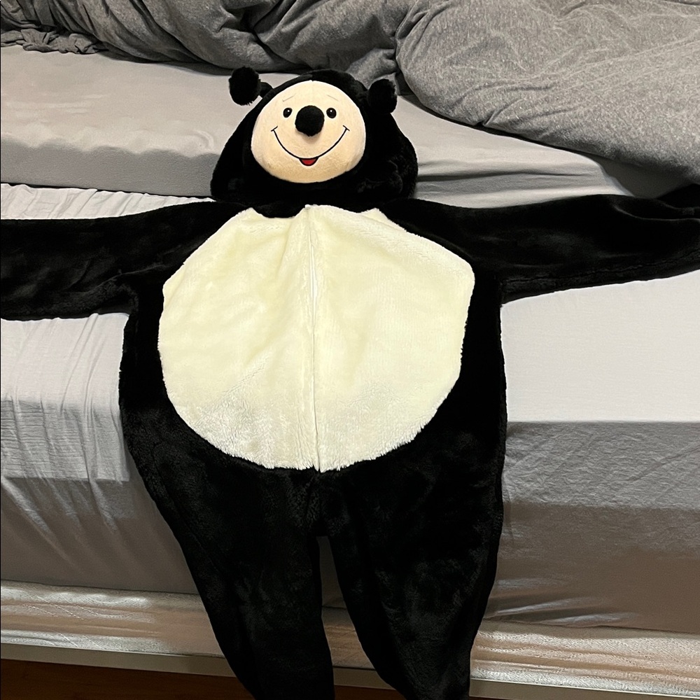 Black and White Bear Costume
